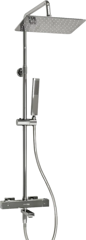 Душевая стойка Wasserkraft Aller A199.069.103.087.CH Thermo, с термостатом, хром Sancos — официальный сайт