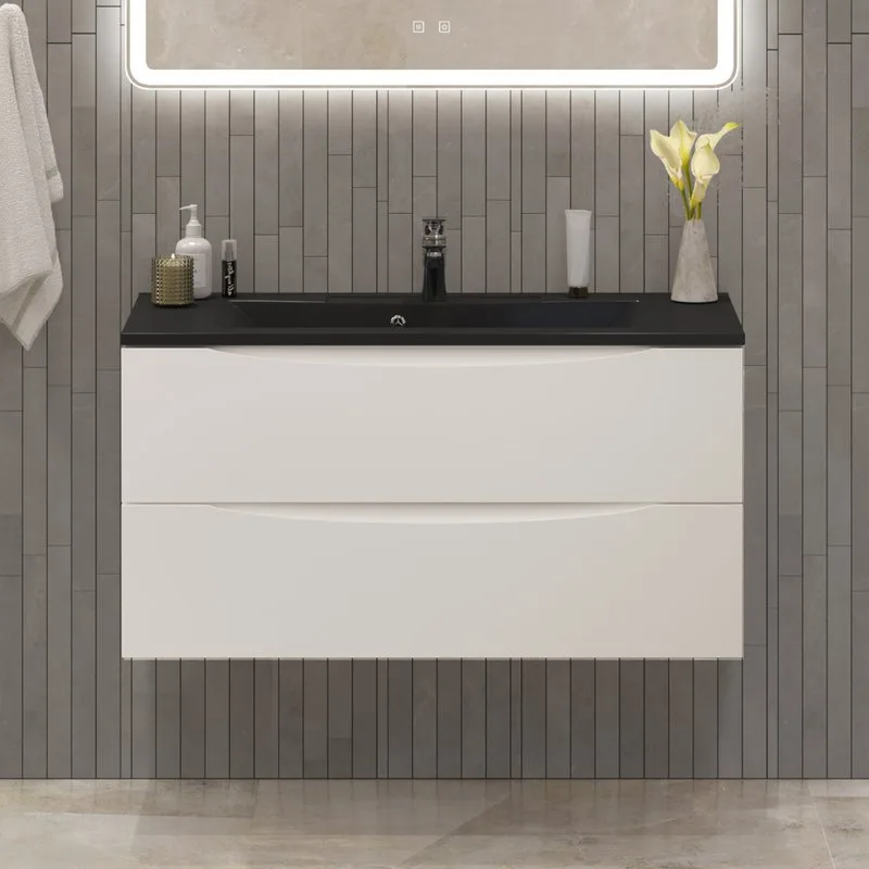 Тумба под раковину без столешницы BelBagno Marino 100 bianco opaco Sancos — официальный сайт