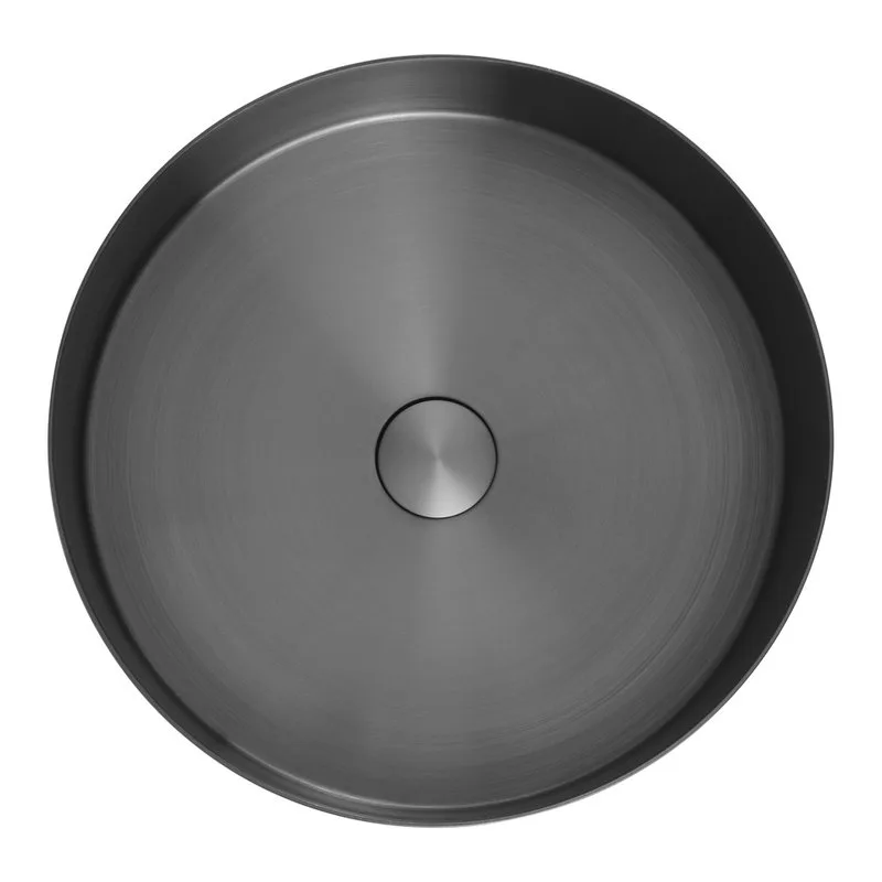 Накладная раковина AltroBagno Luna 001002 MtGr оружейная сталь Sancos — официальный сайт