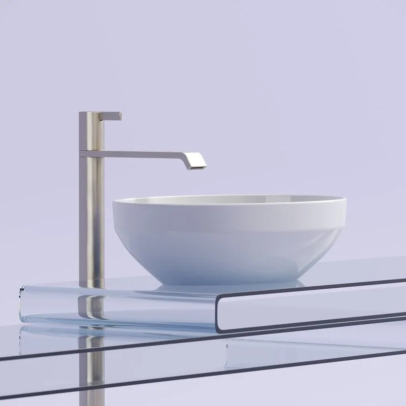 Накладная раковина Ceramicanova Element CN6056 белая глянцевая Sancos — официальный сайт