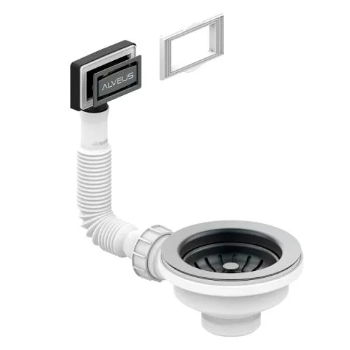 Мойка кухонная Alveus Omni 1150056 + Сифон для мойки Alveus 114 anthracite Sancos — официальный сайт