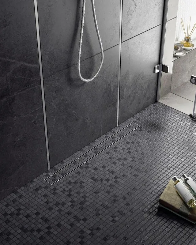 Душевой трап (лоток) Timo Drain Systems DS230207/00 700 двусторонняя панель plate под плитку, хром Sancos — официальный сайт