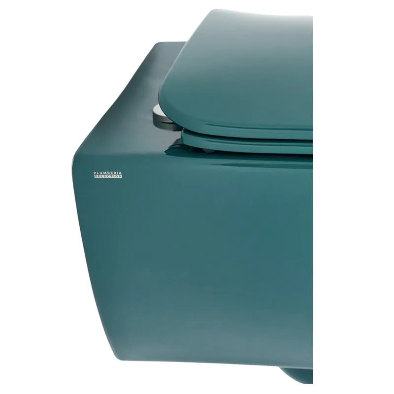 Унитаз подвесной Plumberia Selection Ixo ceramica KIT XO5000PL Slim безободковый, с микролифтом, гля Sancos — официальный сайт