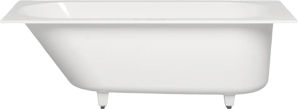 Ванна из искусственного камня Salini Ornella Kit S-Sense 170x80 см, встраиваемая, белая, на ножках,  Sancos — официальный сайт