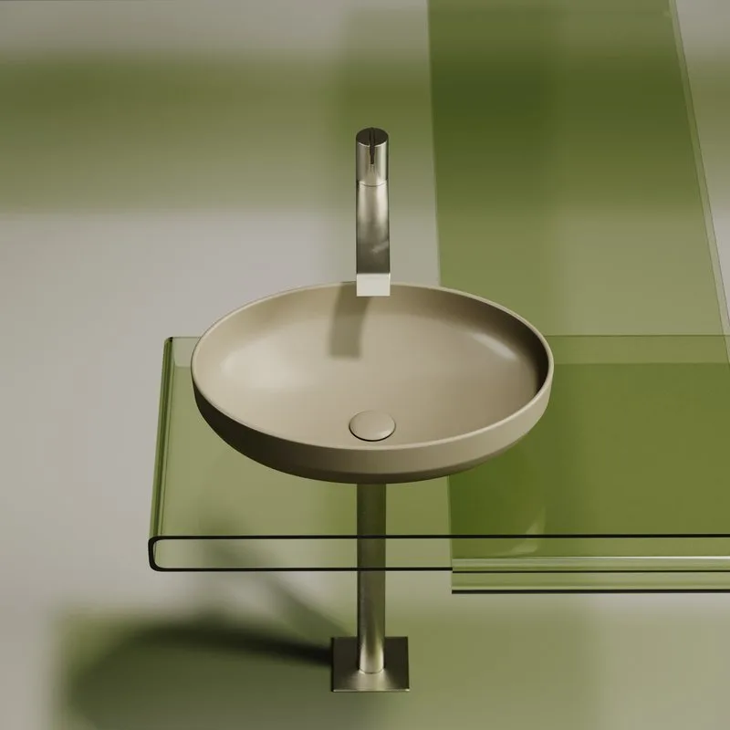 Накладная раковина Ceramicanova Element CN6056MC капучино матовая Sancos — официальный сайт