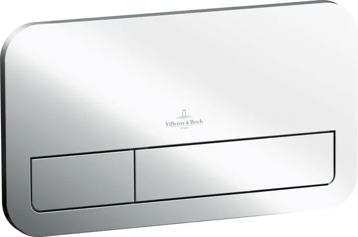 Кнопка смыва Villeroy & Boch Viconnect 9224 9061 хром Sancos — официальный сайт