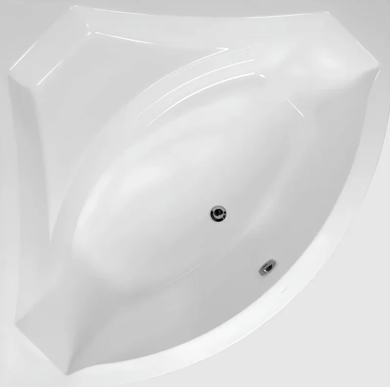 Акриловая ванна Vagnerplast Veronela corner VPBA140VEA3X-04 без опоры 140x140 см, угловая, пристенна Sancos — официальный сайт