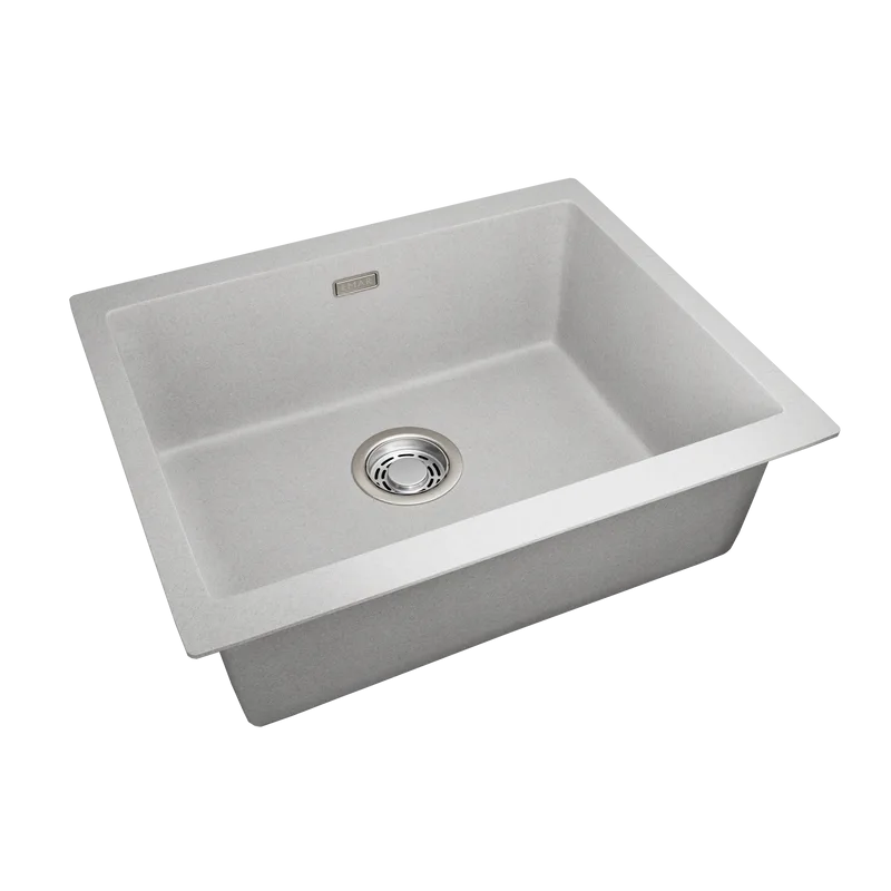 Мойка кухонная Emar Quartz EMQ-1555.P, барит Sancos — официальный сайт