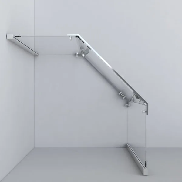 Душевой уголок Vincea Stresa VSP-1S900CL 90x90, профиль хром, стекло прозрачное Sancos — официальный сайт