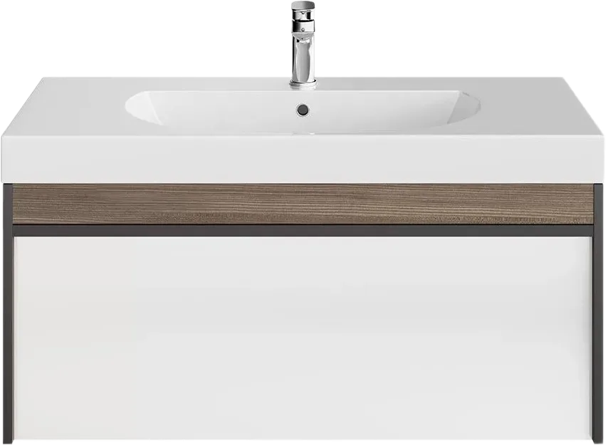 Тумба под раковину без столешницы KERAMA MARAZZI Modula 100 подвесная, арабика Sancos — официальный сайт