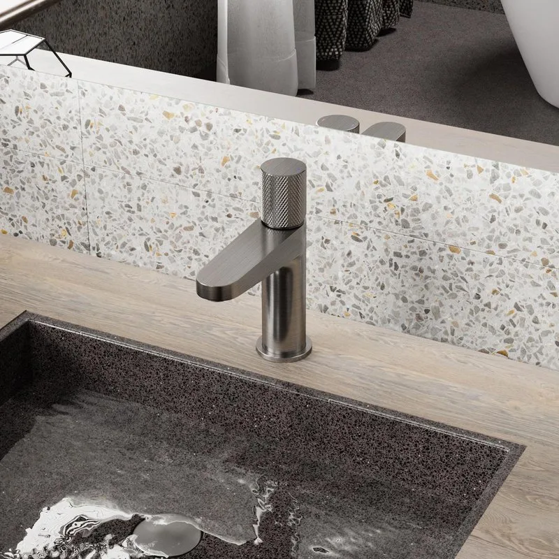 Смеситель для раковины Wasserkraft Tauber 6403 никель Sancos — официальный сайт