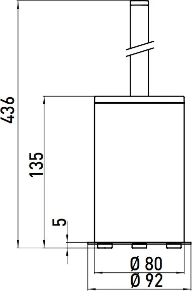 Ершик Emco System 2 3515 001 01 хром Sancos — официальный сайт