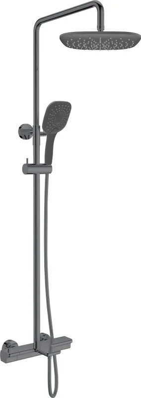 Душевая стойка AltroBagno Lamberto 030426 GrMt, оружейная сталь Sancos — официальный сайт