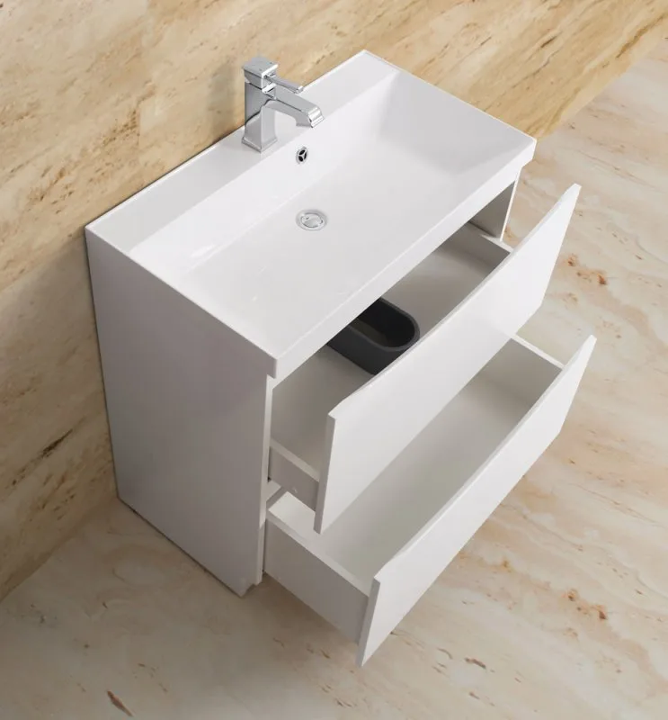 Тумба под раковину без столешницы BelBagno Marino 100 bianco lucido, напольная Sancos — официальный сайт