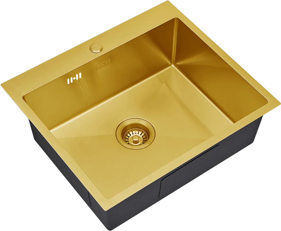 Мойка кухонная S.K.Sanitary SKS 5951 BRONZE с сифоном Sancos — официальный сайт