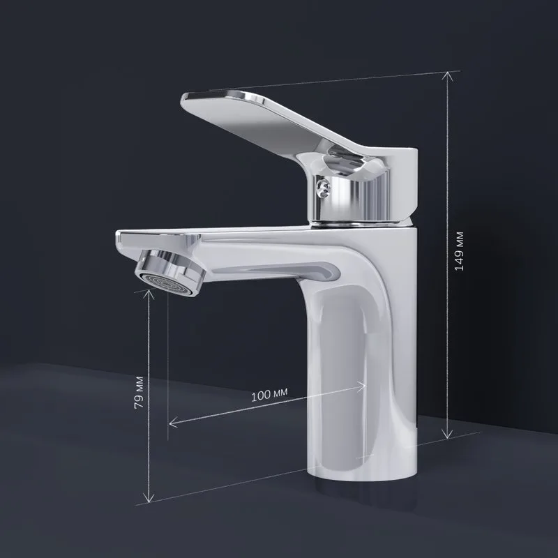 Смеситель для раковины AM.PM X-Joy F85A02100 хром Sancos — официальный сайт