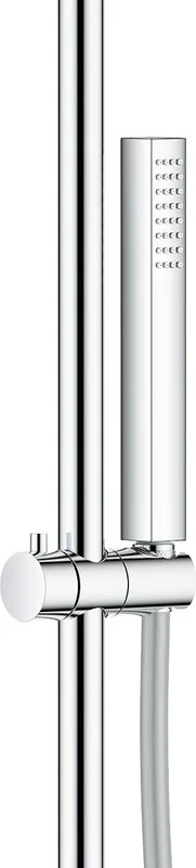 Душевая стойка Grohe Euphoria SmartControl 310 Duo Cube 26508000, с термостатом Sancos — официальный сайт