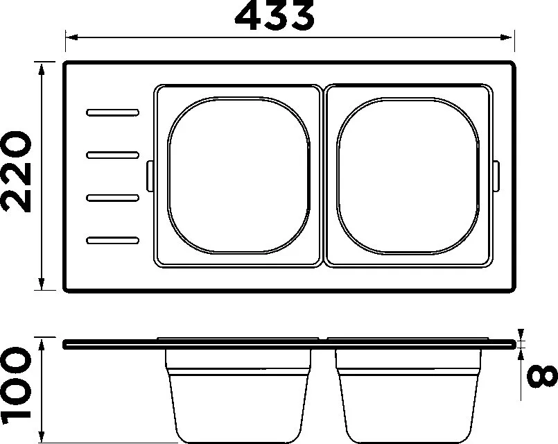 Коландер Omoikiri DC-02-2-GB графит Sancos — официальный сайт
