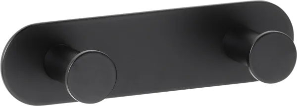 Крючок Bemeta Easy 163106370 двойной, черный матовый