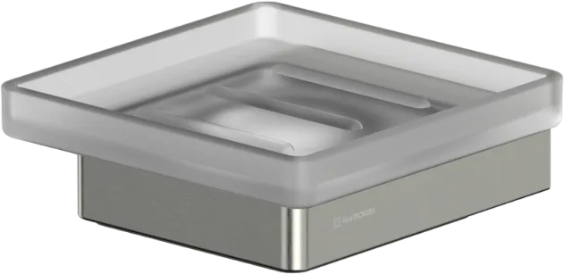 Мыльница WHITECROSS Cubo CU2420NIB брашированный никель Sancos — официальный сайт