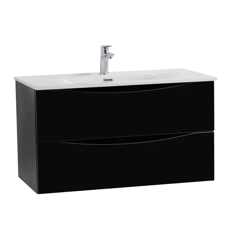 Тумба под раковину без столешницы BelBagno Marino-cer-mini 80 подвесная, nero lucido Sancos — официальный сайт