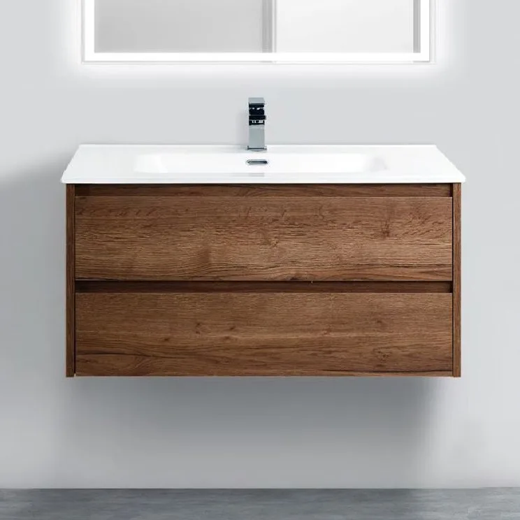 Тумба под раковину без столешницы BelBagno Kraft 100 rovere tabacco Sancos — официальный сайт