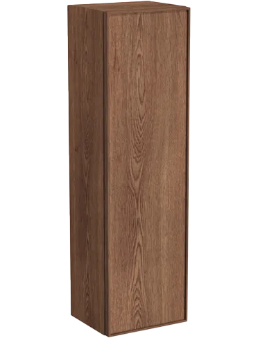 Шкаф-пенал для ванной VitrA Metropole Edge 67252 орех Sancos — официальный сайт