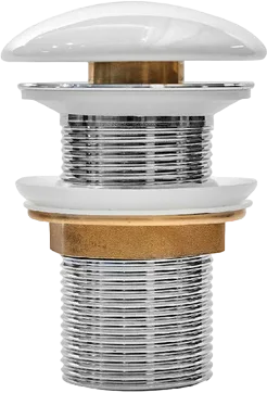 Донный клапан для раковины IDDIS Optima Home OPHWS00i88 белый глянцевый Sancos — официальный сайт