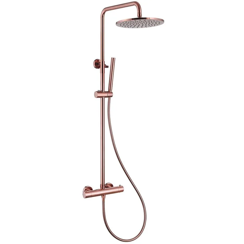 Душевая стойка Abber Wasser Kreis AF8160RG, розовое золото Sancos — официальный сайт