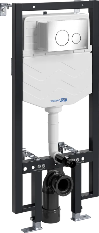 Система инсталляции для унитазов Wasserkraft Vils 56TLT.010.ME.CH02, с кнопкой смыва хром Sancos — официальный сайт