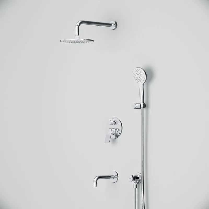 Душевой комплект AM.PM X-Joy FB85A3RH30 С ВНУТРЕННЕЙ ЧАСТЬЮ, хром Sancos — официальный сайт