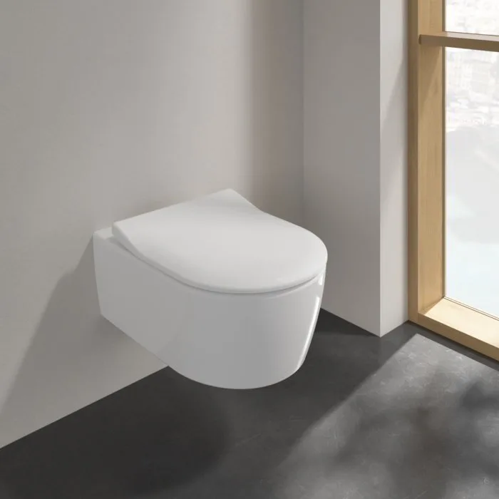 Унитаз подвесной Villeroy & Boch Avento 5656RS01 Sancos — официальный сайт
