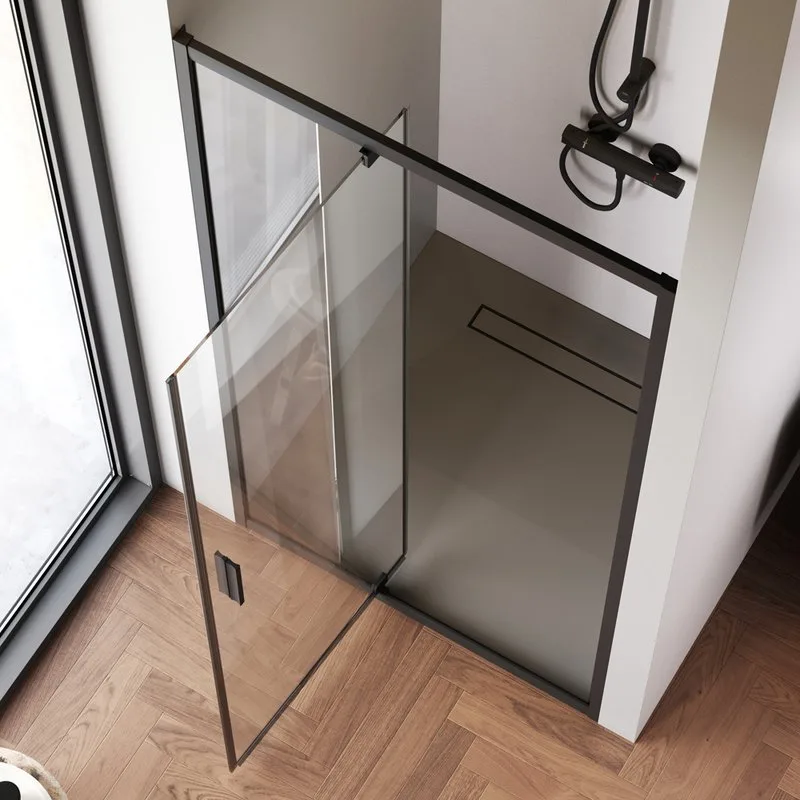 Душевая дверь в нишу AM.PM Gem W90G-100-1P-BT 100 см Sancos — официальный сайт