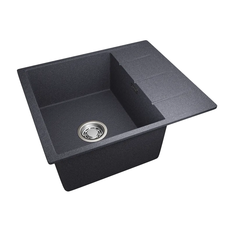 Мойка кухонная Emar Quartz EMQ-1580.Q, морион Sancos — официальный сайт
