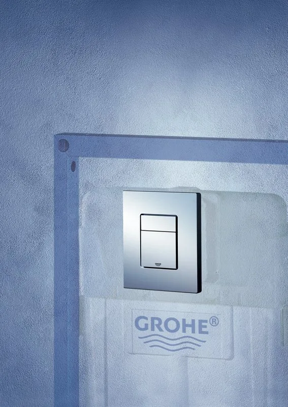 Кнопка смыва Grohe Skate Cosmopolitan 38732P00, хром матовый Sancos — официальный сайт