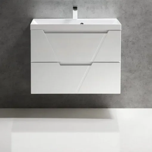 Тумба под раковину без столешницы BelBagno Vittoria 80 bianco lucido Sancos — официальный сайт