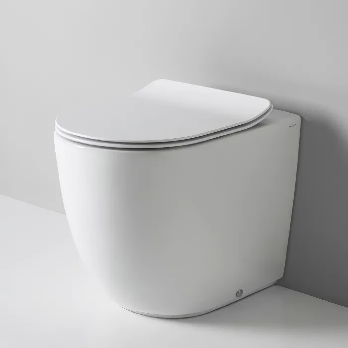 Унитаз приставной напольный ArtCeram File 2.0 Reel FLA014 05 с микролифтом, безободковый, матовый бе Sancos — официальный сайт