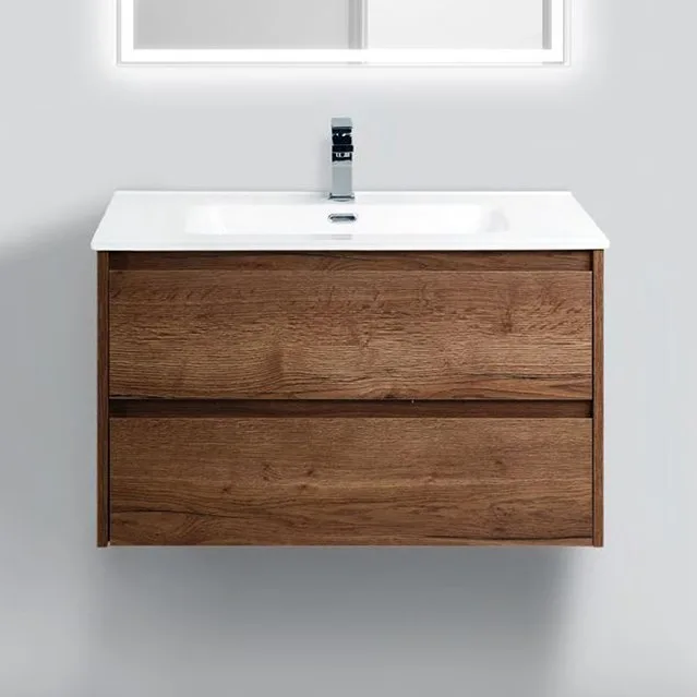 Тумба под раковину без столешницы BelBagno Kraft 39 80 rovere tabacco Sancos — официальный сайт