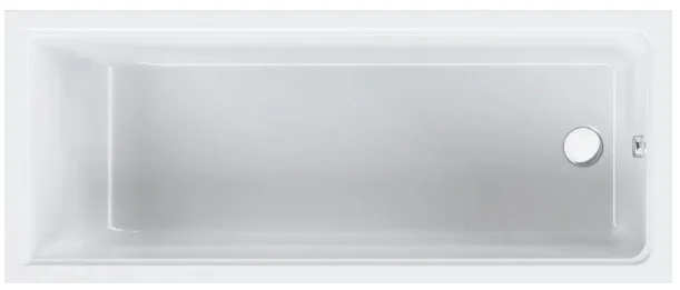 Акриловая ванна AM.PM Gem W90A-170-070W-A без опоры 170x70 см, пристенная, белая Sancos — официальный сайт