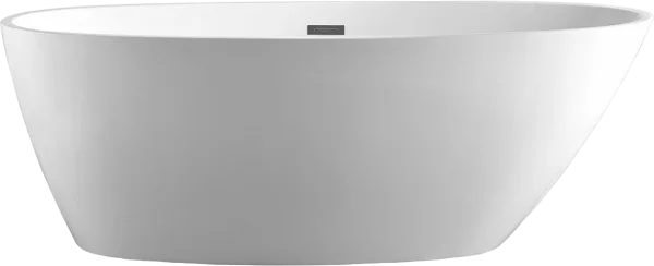 Акриловая ванна Swedbe Vita 8806 170x85 см, правая, отдельностоящая, белая, овальная, с каркасом, со Sancos — Оригинал