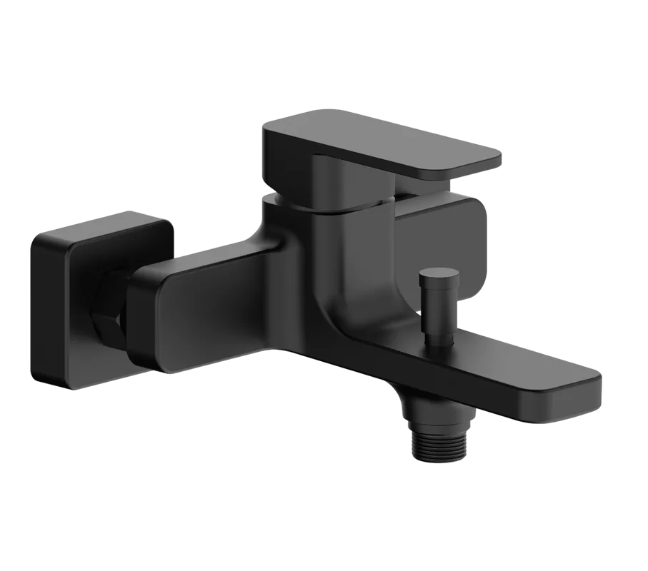 Смеситель для ванны с душем Wonzon & Woghand Arnie WW-693101-MB, черный матовый Sancos — официальный сайт