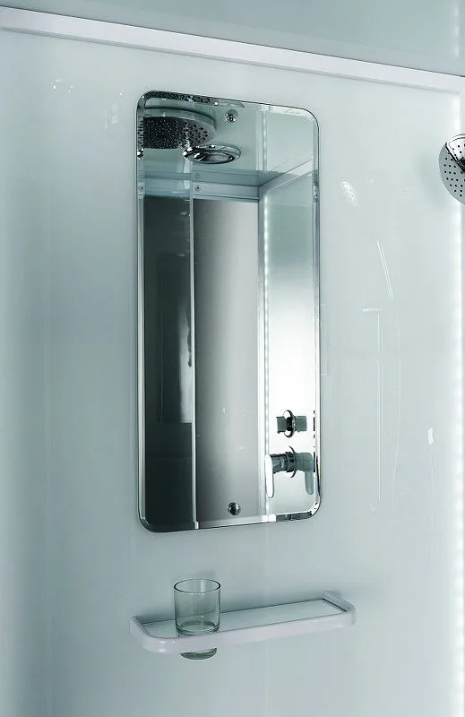 Душевая кабина Esbano Led ESKL100CR Sancos — официальный сайт
