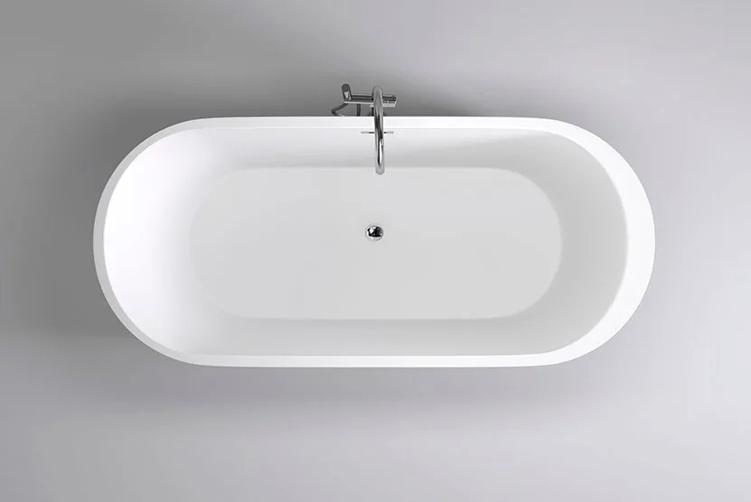 Акриловая ванна Black&White Swan SB109 170x80 см, отдельностоящая, белая, овальная, с каркасом, со с Sancos — официальный сайт