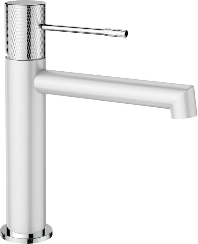 Смеситель для раковины AltroBagno Intento 0132 BiOp матовый белый Sancos — официальный сайт