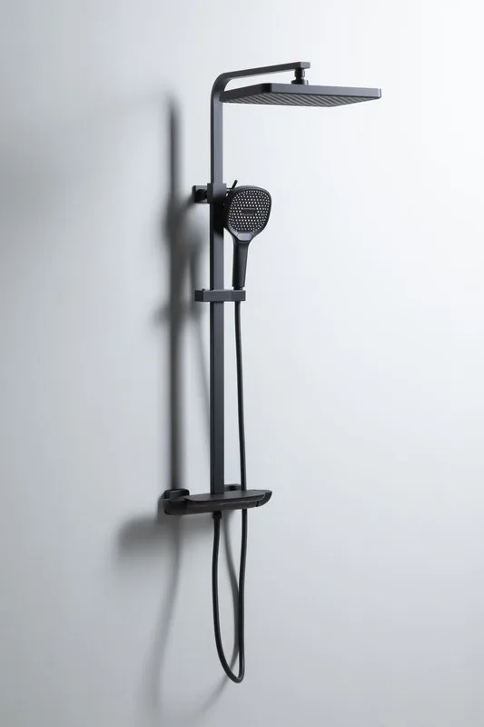 Душевая стойка Allen Brau Infinity 5.21030-31, черная Sancos — официальный сайт