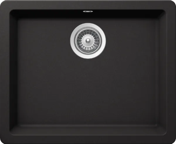 Мойка кухонная Schock Quadro 60 Cristalite неро Sancos — Оригинал