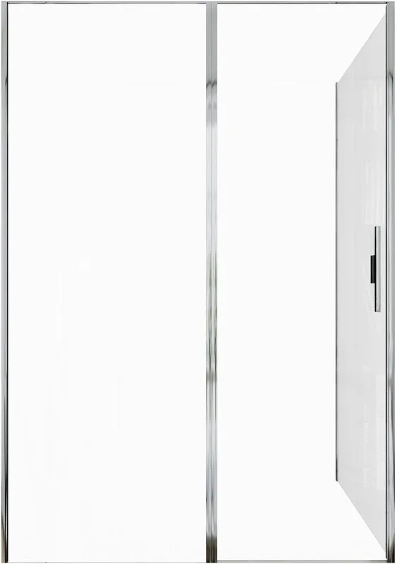 Душевой уголок Allen Brau Priority 140x80, профиль хром, стекло прозрачное Sancos — официальный сайт