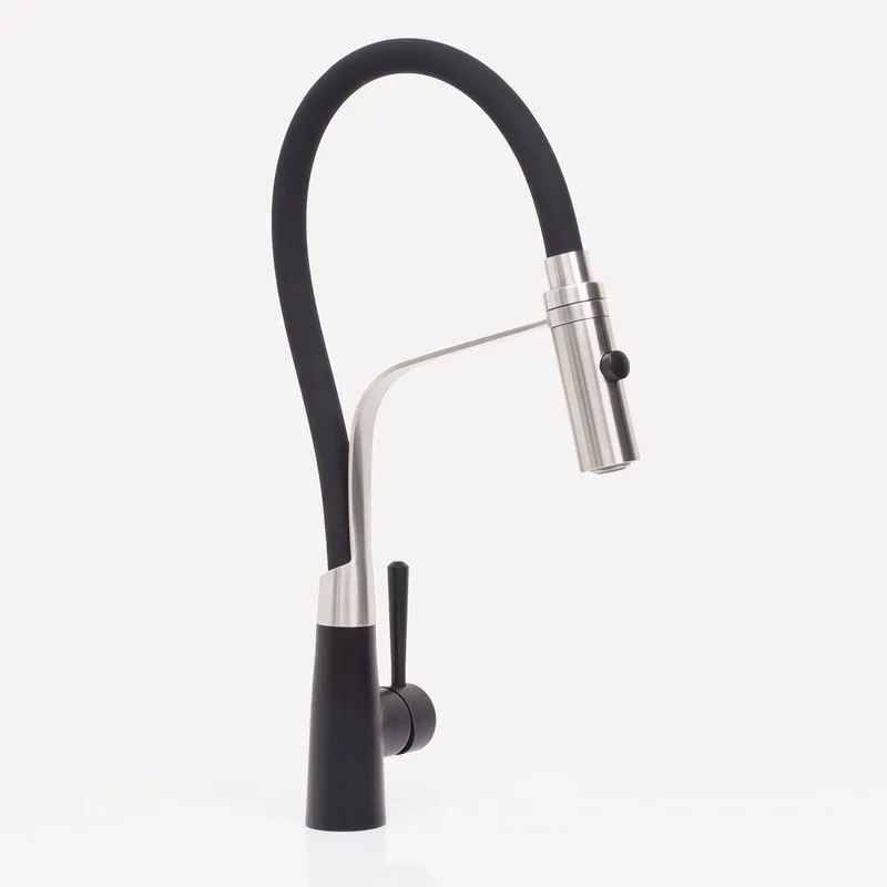 Смеситель для кухни Wasserkraft A8417 magic black Sancos — официальный сайт