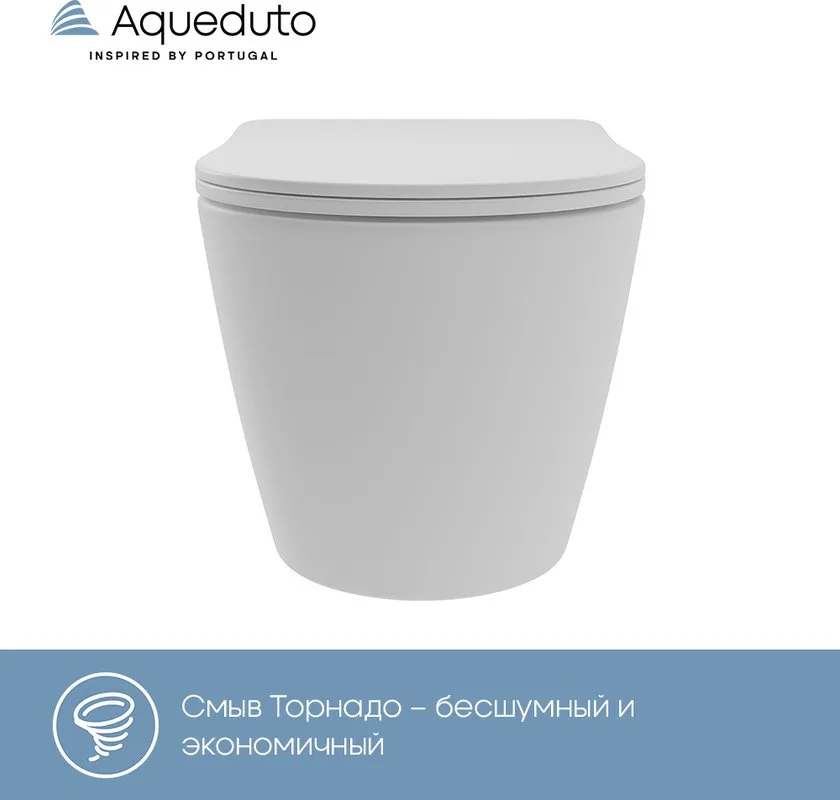 Унитаз подвесной Aqueduto Ovo Plus OVOT0220 Sancos — официальный сайт