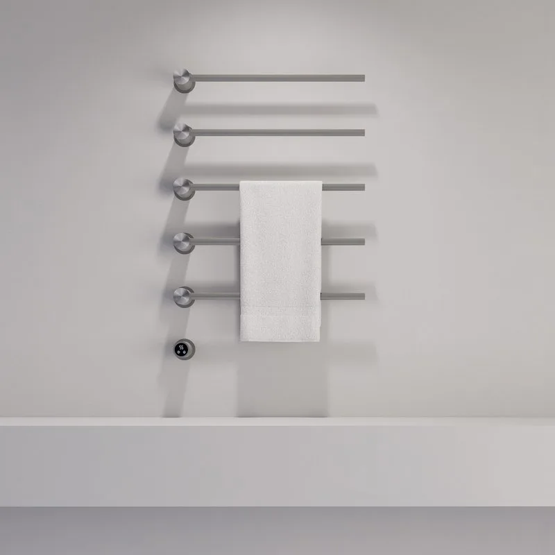 Полотенцесушитель электрический Abber Charme 4005 80x50 см, скрытое подключение, брашированная сталь Sancos — официальный сайт